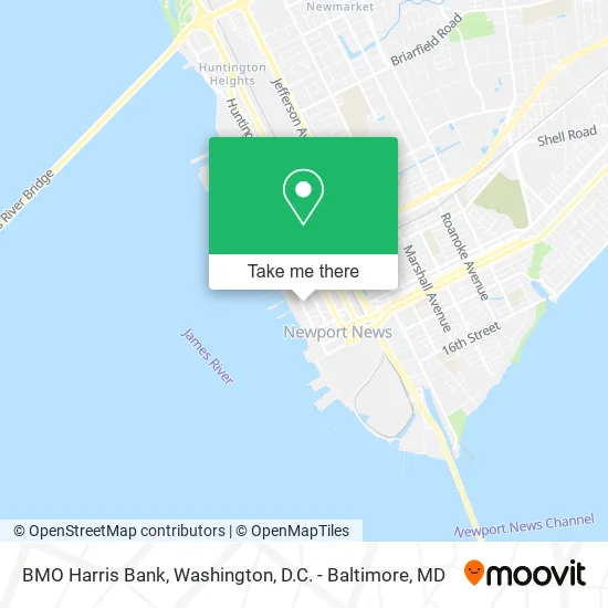 BMO Harris Bank map