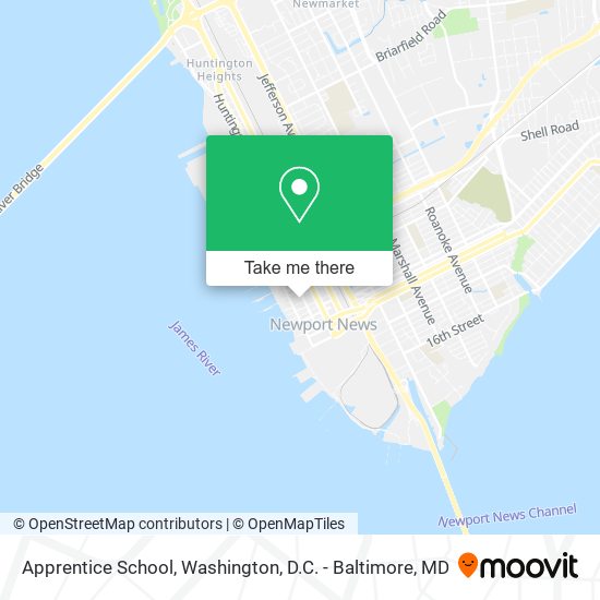 Apprentice School map