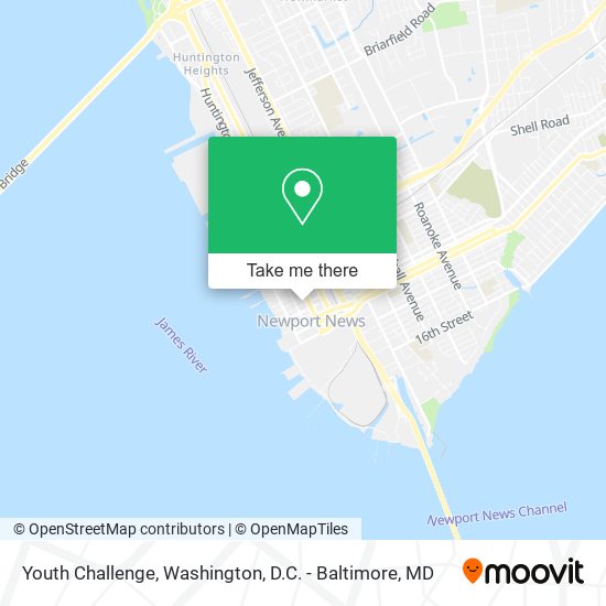 Youth Challenge map