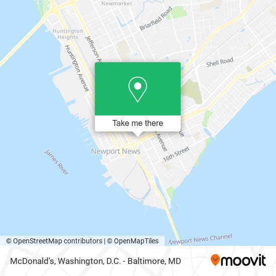 Mapa de McDonald's