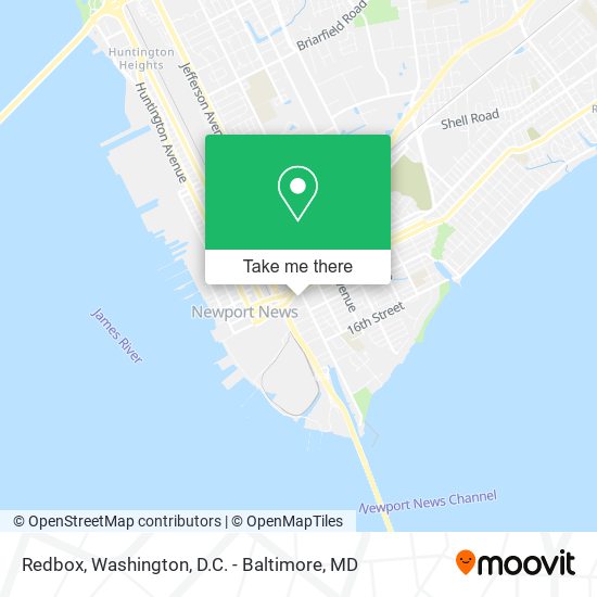 Redbox map
