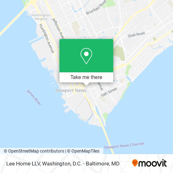 Lee Home LLV map