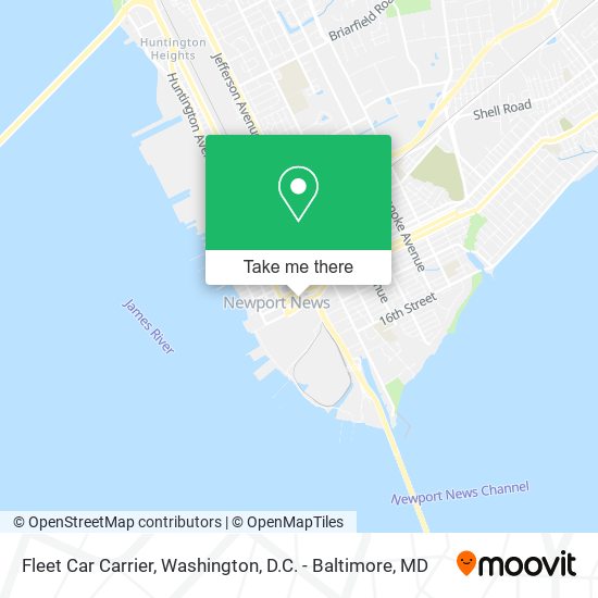 Mapa de Fleet Car Carrier