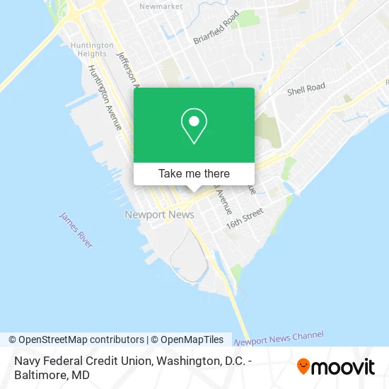 Navy Federal Credit Union map