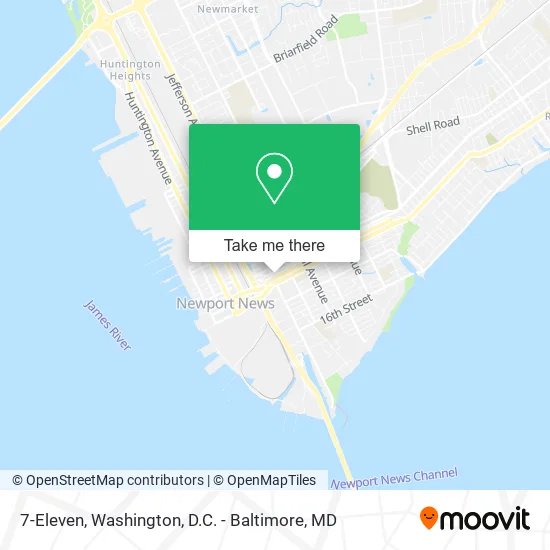 7-Eleven map