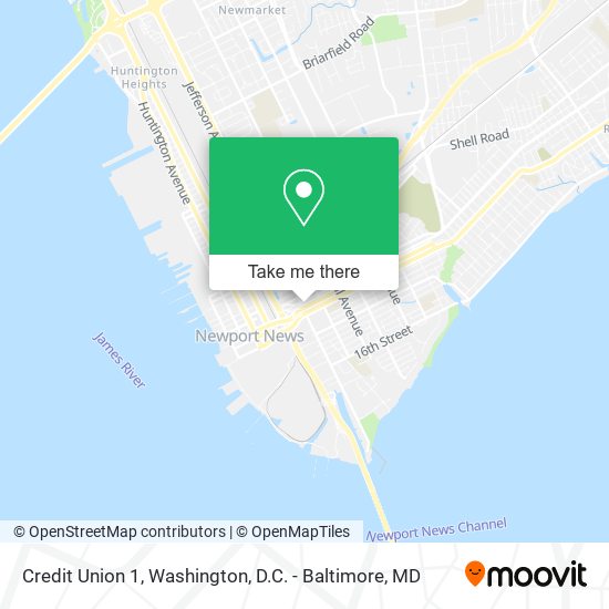 Credit Union 1 map
