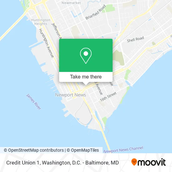 Credit Union 1 map