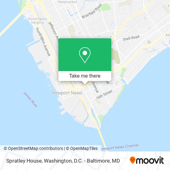 Mapa de Spratley House