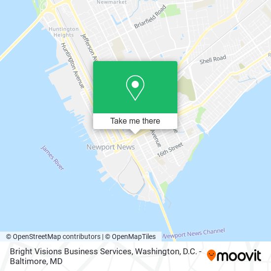 Bright Visions Business Services map