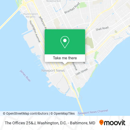 The Offices 25&J map