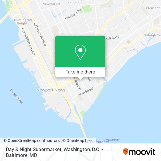 Day & Night Supermarket map