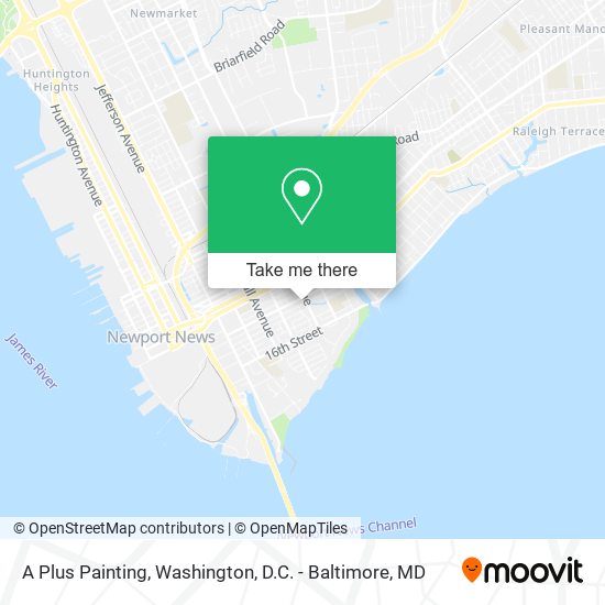 A Plus Painting map