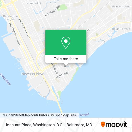 Mapa de Joshua's Place