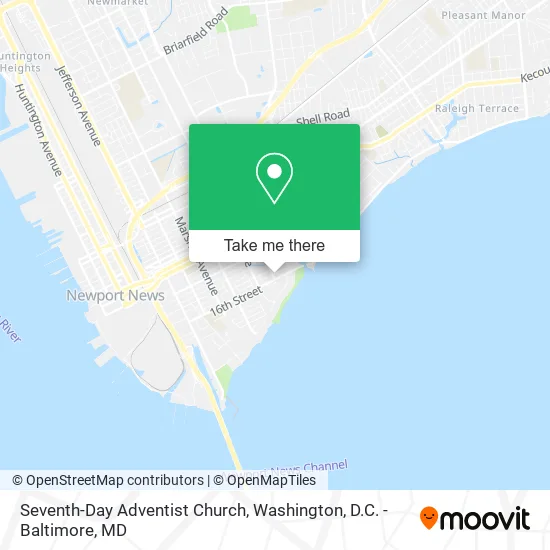 Mapa de Seventh-Day Adventist Church