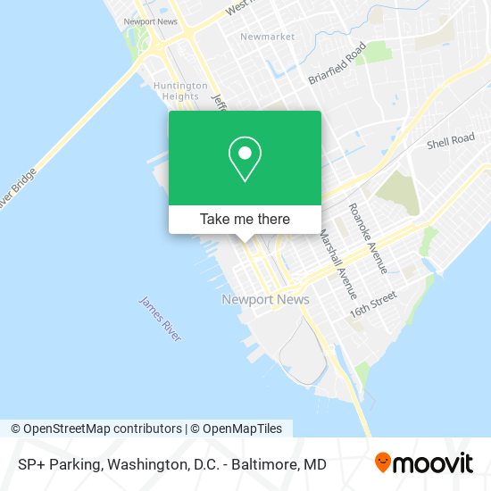 SP+ Parking map
