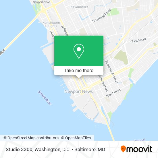 Studio 3300 map