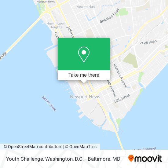 Youth Challenge map