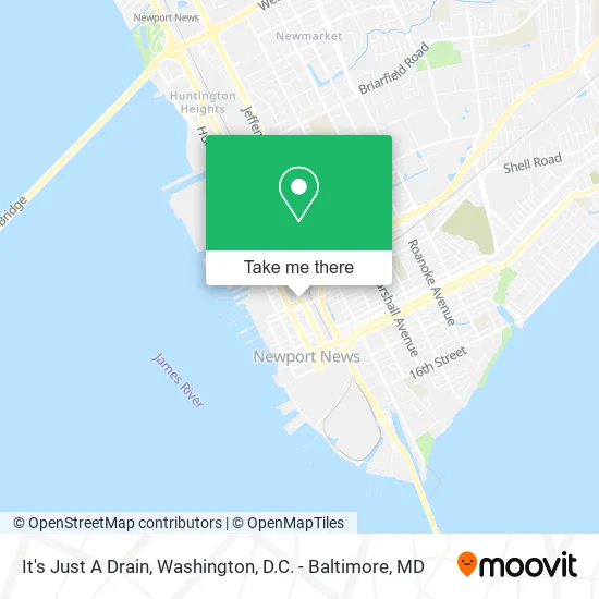 It's Just A Drain map