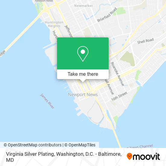 Virginia Silver Plating map