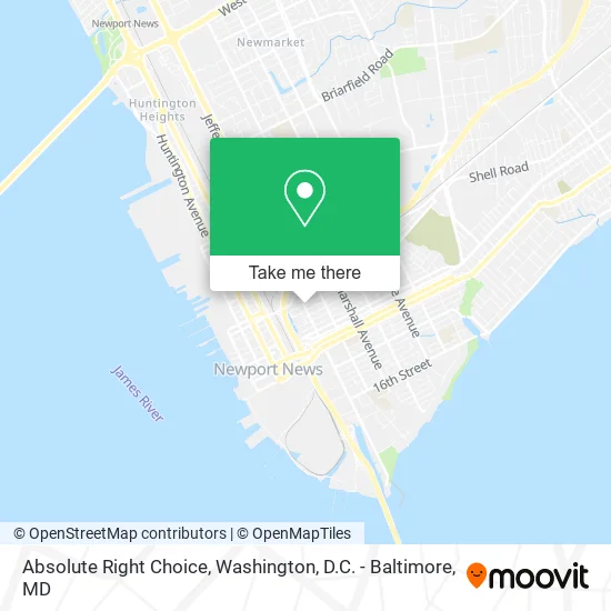 Absolute Right Choice map
