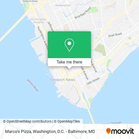 Marco's Pizza map