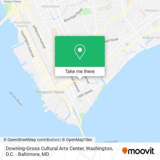 Downing-Gross Cultural Arts Center map