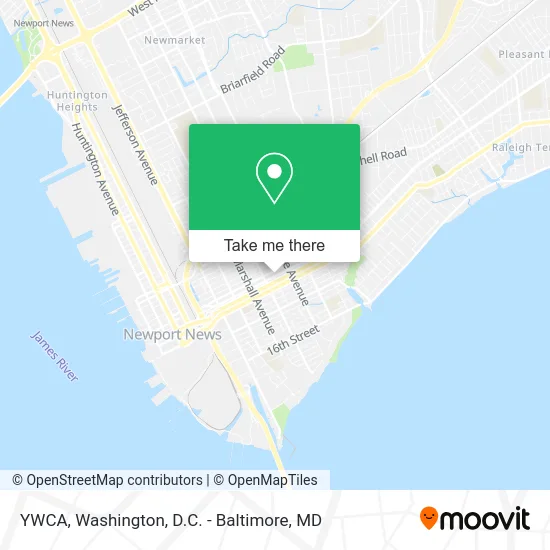 YWCA map