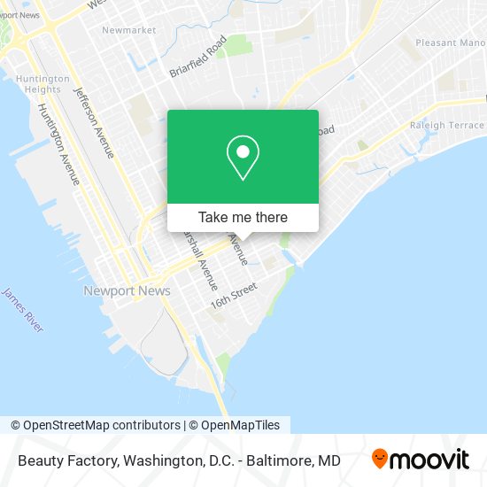 Beauty Factory map