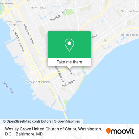 Wesley Grove United Church of Christ map