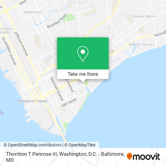 Thornton T Penrose III map