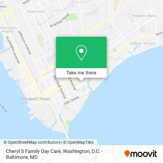 Cheryl S Family Day Care map