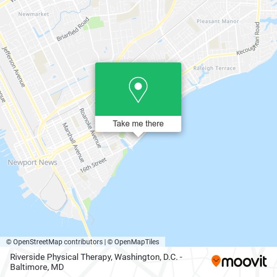 Mapa de Riverside Physical Therapy