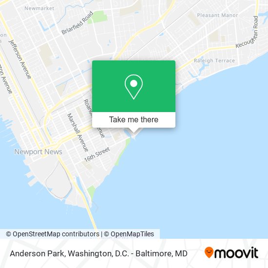 Anderson Park map