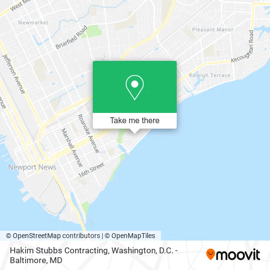 Hakim Stubbs Contracting map