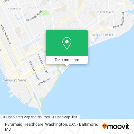 Mapa de Pyramaid Healthcare