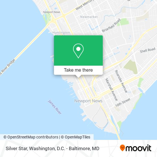 Silver Star map