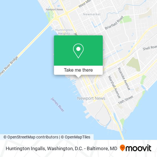 Mapa de Huntington Ingalls