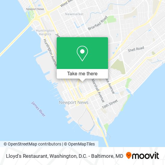 Mapa de Lloyd's Restaurant