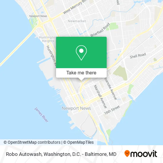 Robo Autowash map