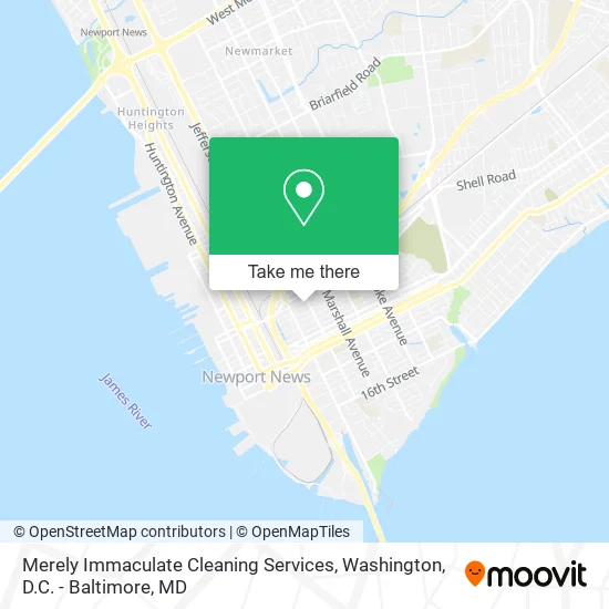 Merely Immaculate Cleaning Services map