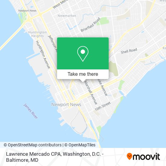 Lawrence Mercado CPA map