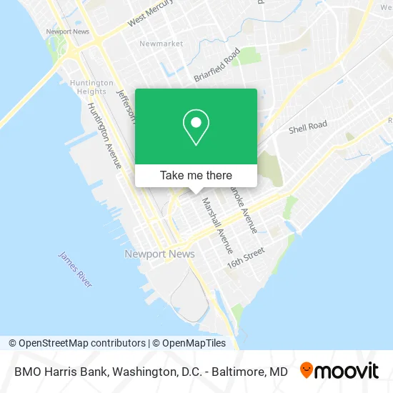 BMO Harris Bank map