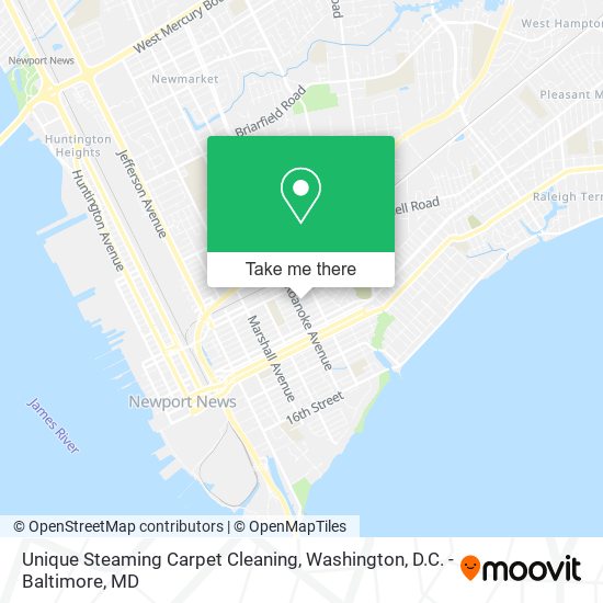 Unique Steaming Carpet Cleaning map