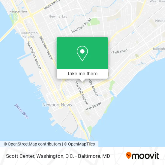 Scott Center map