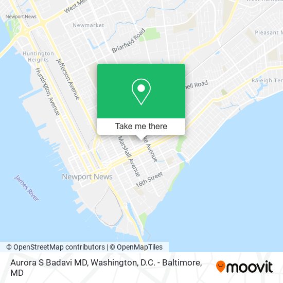 Mapa de Aurora S Badavi MD
