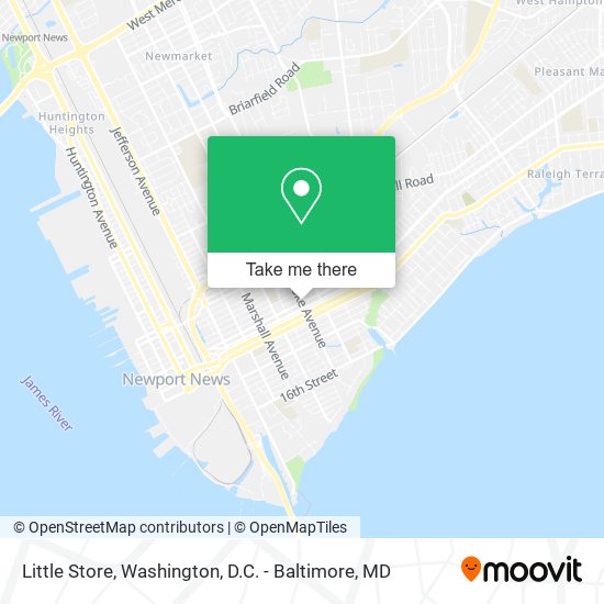 Mapa de Little Store