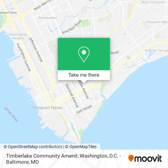 Timberlake Community Amenit map