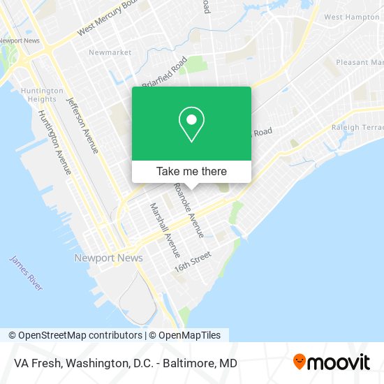 VA Fresh map