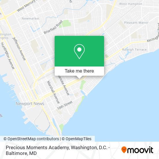 Precious Moments Academy map