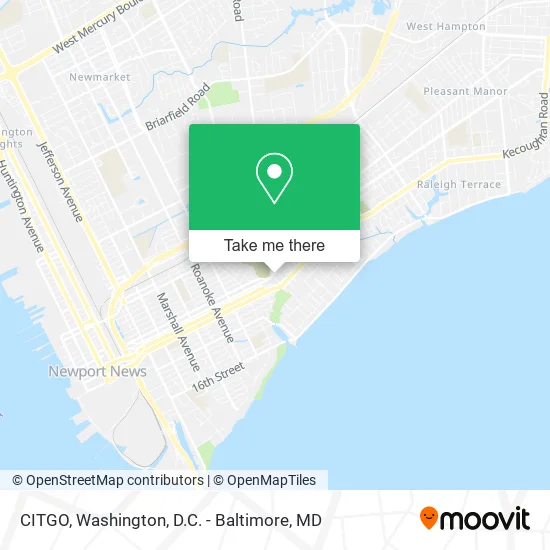 CITGO map